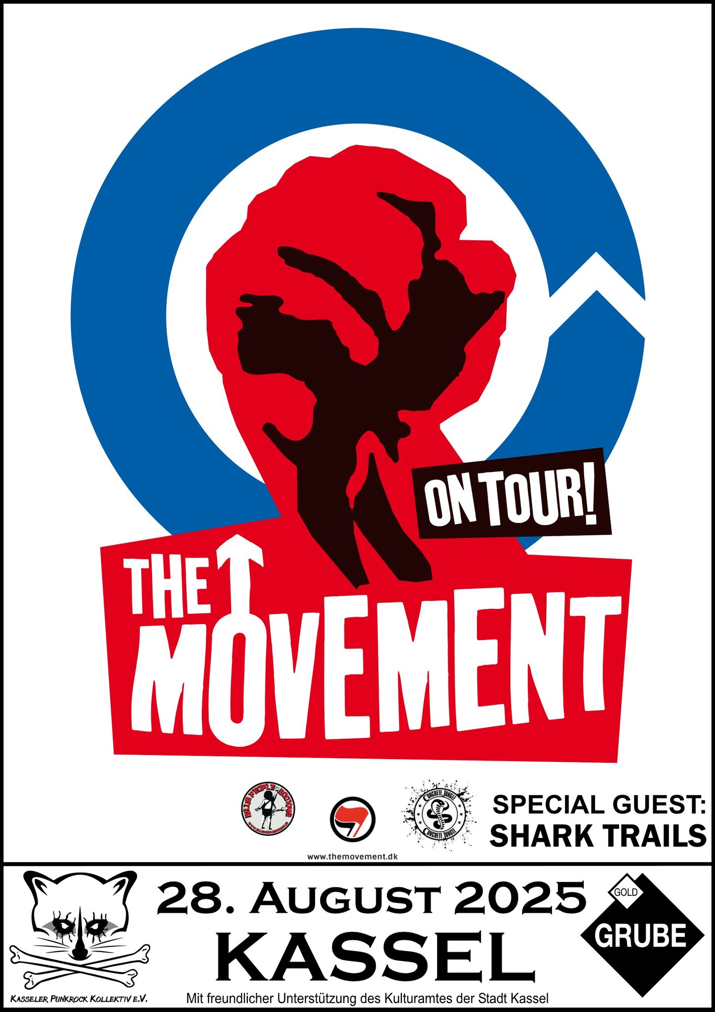 THE MOVEMENT + SHARK TRAILS @ Goldgrube Kassel