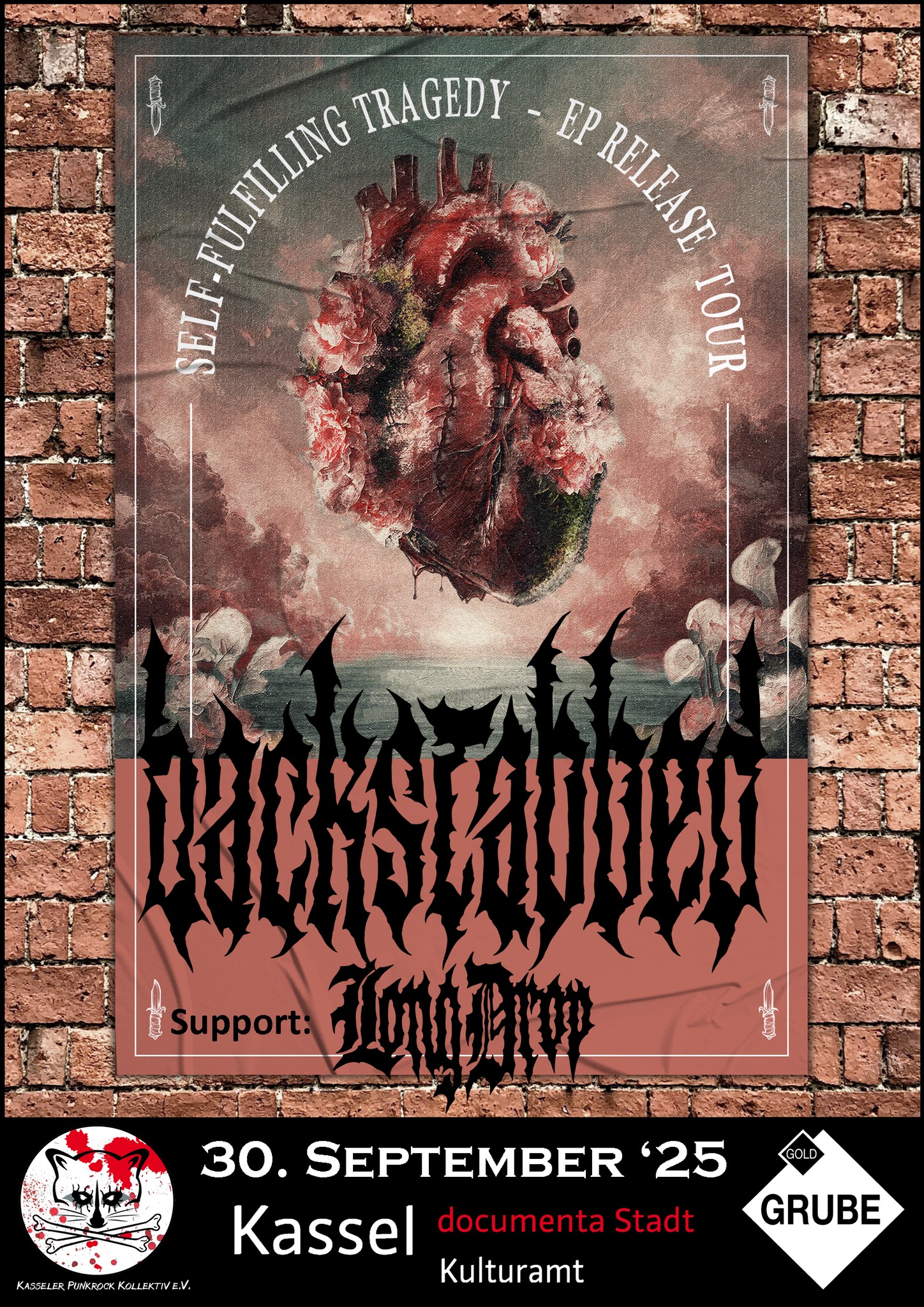 BACKSTABBED + LONGDROP @ Goldgrube Kassel
