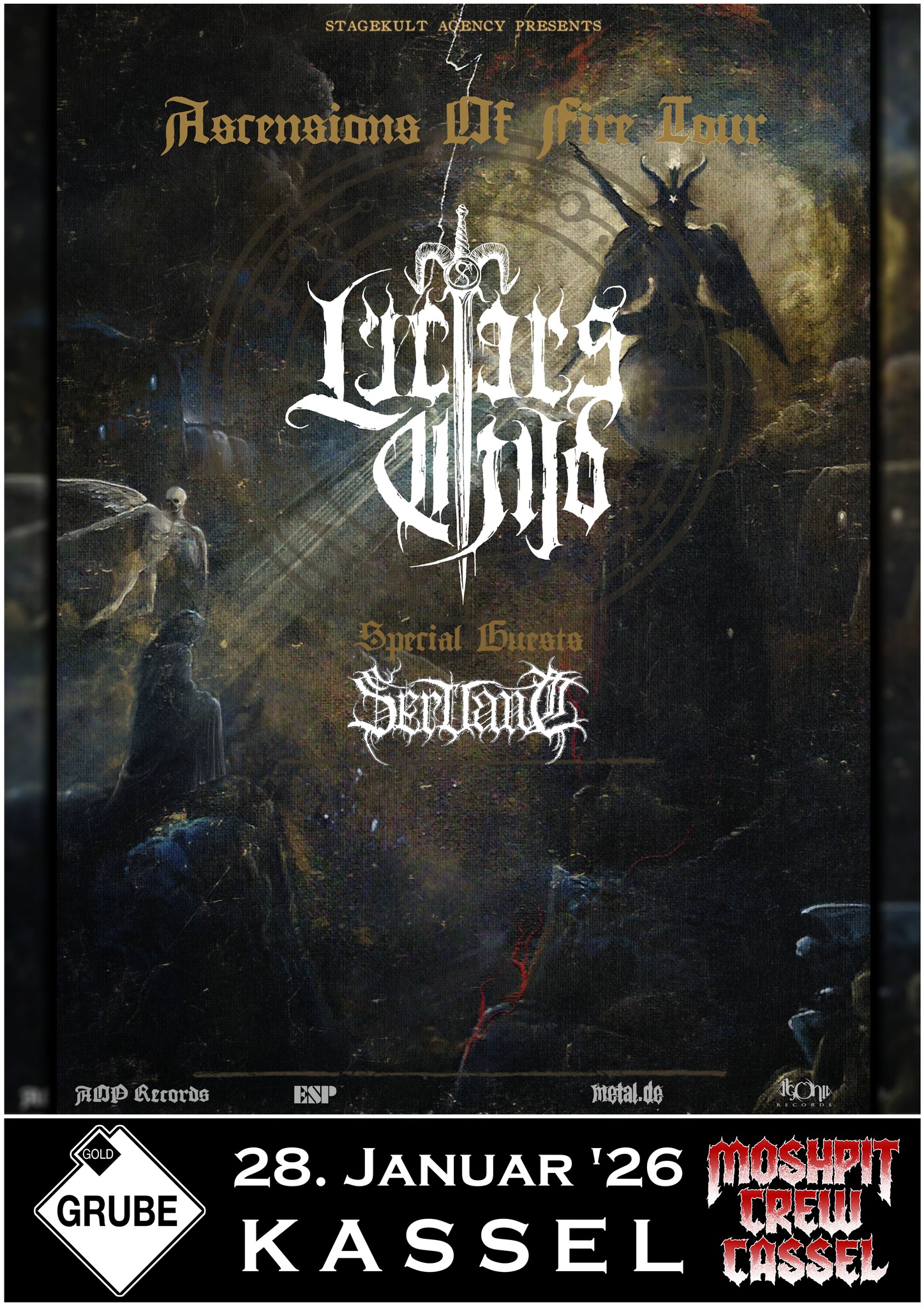 LUCIFERÂŽS CHILD + SERVANT @ Goldgrube Kassel