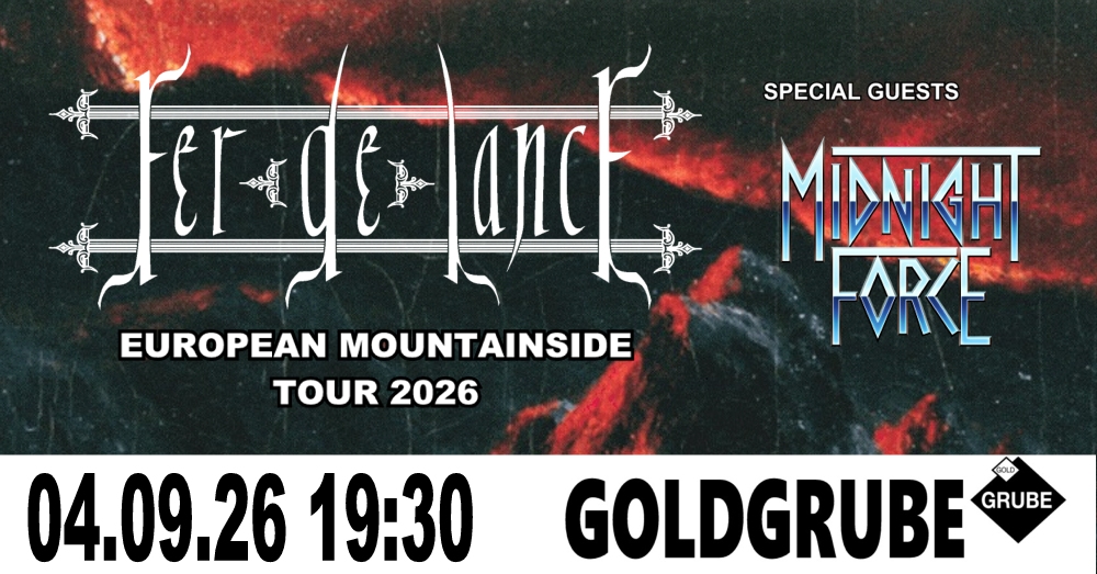 FER DE LANCE + MIDNIGHT FORCE live in der Goldgrube Kassel